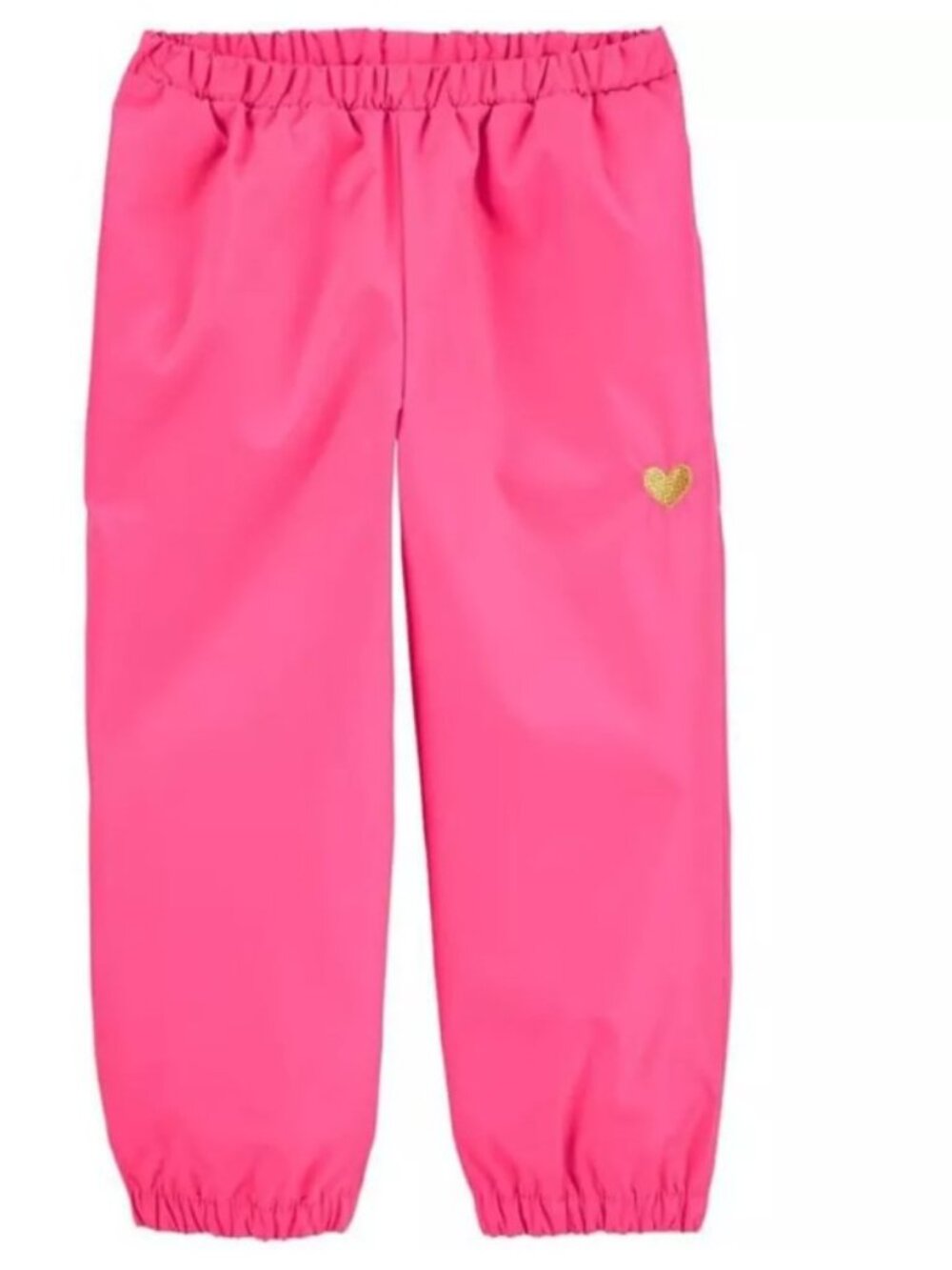 OshKosh B'Gosh Little Girls' Trail and Splash Rain Pants, Fuchsia, size 6 NEW